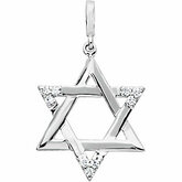 Diamond set Star of David