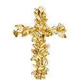 Floral Style Cross