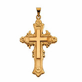 Large Fancy Cross Pendant