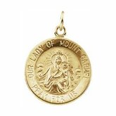 Our Lady of Mount Carmel Medal Pendant